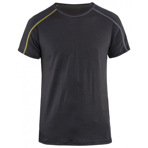 Blåkläder 4798-1734 Onderhemd korte mouw XLIGHT Donkergrijs/Geel