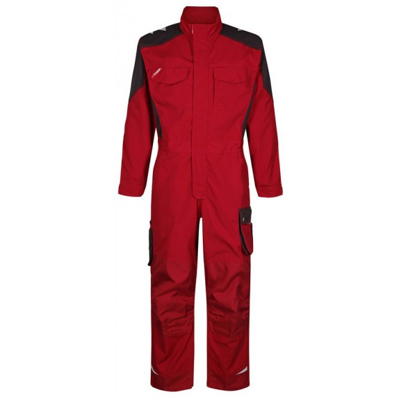 F. Engel 4810 Galaxy Boiler Suit Red/Anthracite