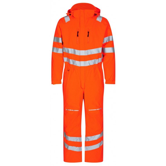 F. Engel 4946 Safety Winter Boiler Suit Orange