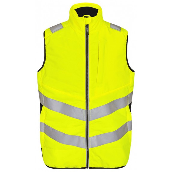 F. Engel 5159 Safety Quilted Inner Vest Yellow/Black