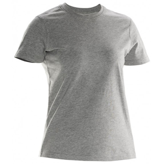Jobman 5265 Women'S T-Shirt Grijs Melange