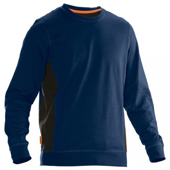 Jobman 5402 Roundneck Sweatshirt Navy/Zwart
