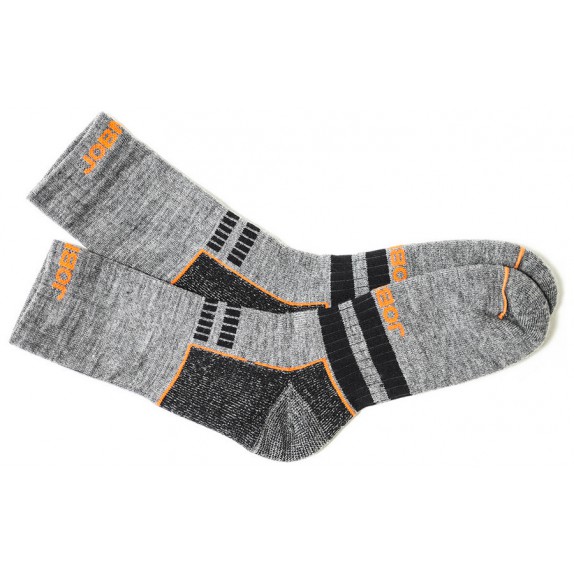 Jobman 9591 Warm Socks Grey/Black 46/48