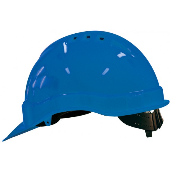 M-Safe PE veiligheidshelm MH6000 blauw met schuifinstelling
