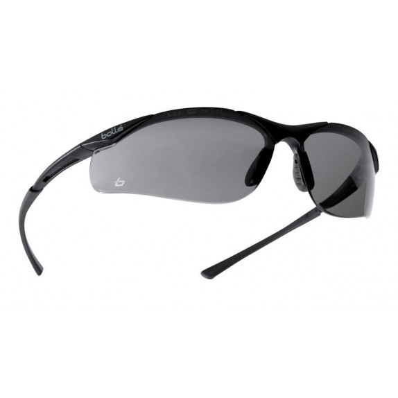 Bollé veiligheidsbril Contour donkere smoke PC lens AS/AF coating (CONTPSF)