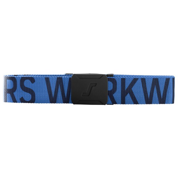Snickers 9004 Riem met logo Blauw/Zwart