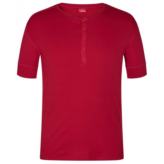 F. Engel 9256 Grandad SS T-Shirt Red