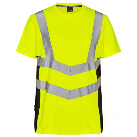 F. Engel 9544 Safety T-Shirt SS Yellow/Black