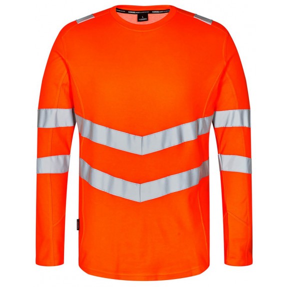 F. Engel 9545 Safety T-Shirt LS Orange