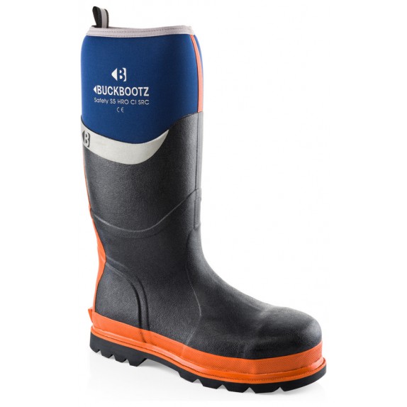 Buckler Boots BBZ6000BL Knielaars S5 Blauw/Oranje