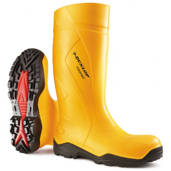 Dunlop C762241 Purofort+ knielaars S5 geel