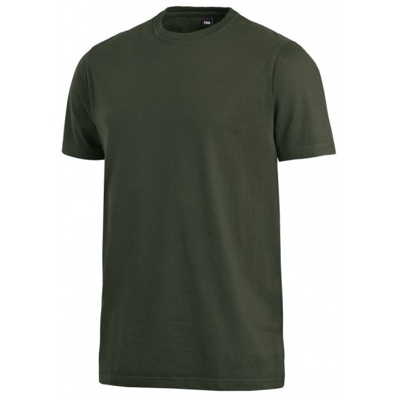 FHB Jens T-Shirt eenkleurig Olijfgroen