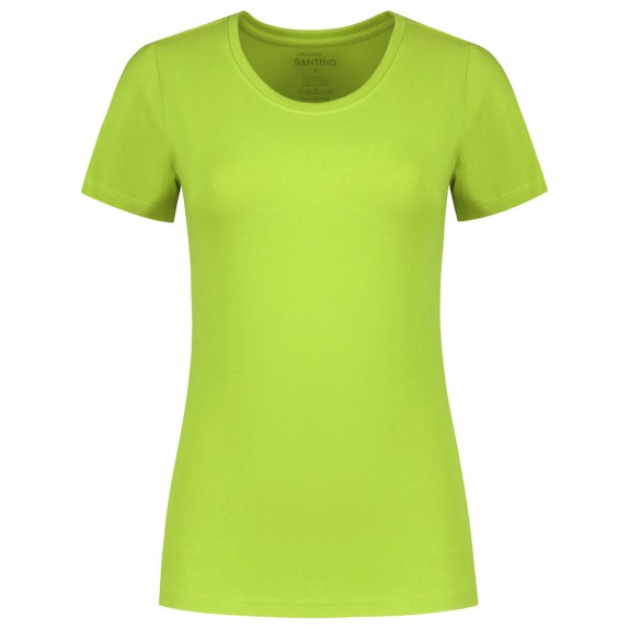 Santino Jive Ladies C-neck T-shirt Lime