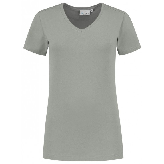 Santino Lebec Ladies T-shirt Silver Grey