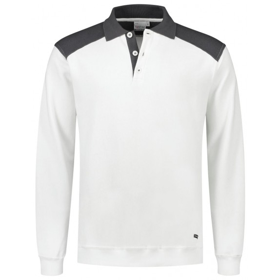 Santino Tesla Polosweater White / Graphite