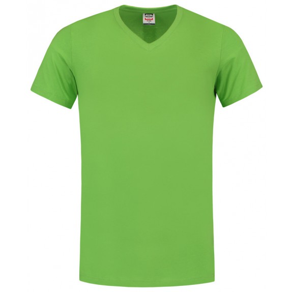 Tricorp 101005 T-Shirt V Hals Slim Fit Lime