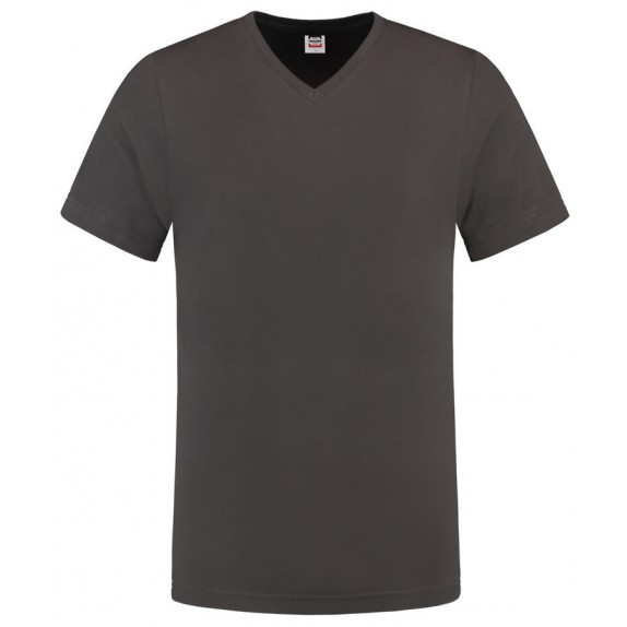 Tricorp 101005 T-Shirt V Hals Slim Fit Donkergrijs