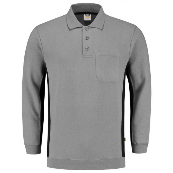 Tricorp 302001 Polosweater Grijs-Zwart
