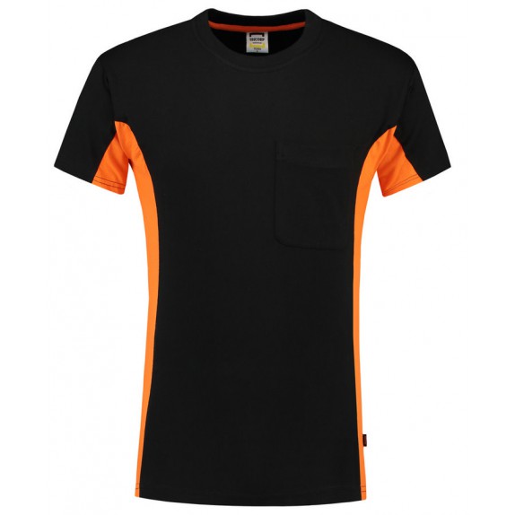 Tricorp 102002 T-Shirt Zwart-Oranje