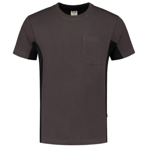 Tricorp 102002 T-Shirt Donkergrijs-Zwart
