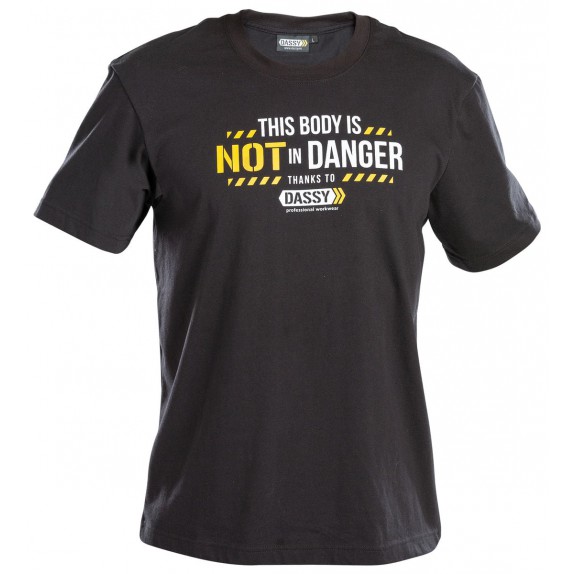 Dassy Alonso T-shirt met bedrukking Zwart