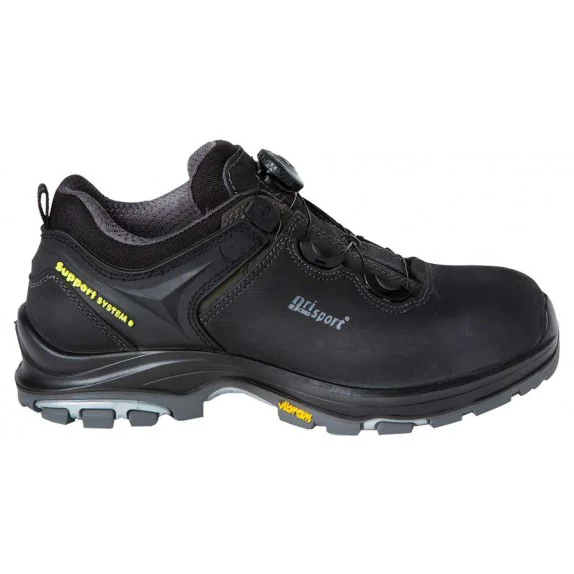 Grisport Constrictor var 12 black nabuk S3 Werkschoenen