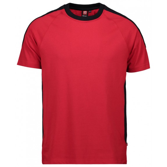 Pro Wear ID 0302 Pro Wear ID T-Shirt Contrast Red