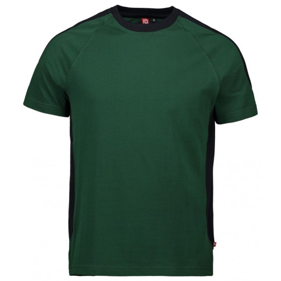 Pro Wear ID 0302 Pro Wear ID T-Shirt Contrast Bottle Green