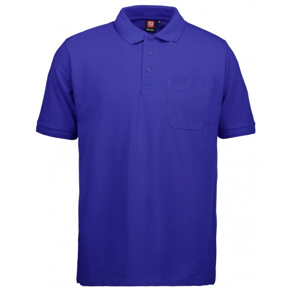 Pro Wear ID 0320 Men Pro Wear ID Polo Shirt Pocket Royal Blue