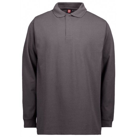Pro Wear ID 0336 Pro Wear ID Polo Shirt|Press Stud Silver Grey