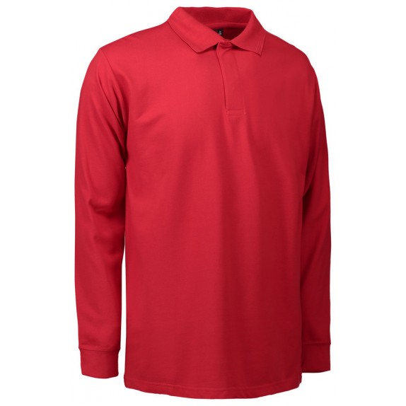 Pro Wear ID 0336 Pro Wear ID Polo Shirt|Press Stud Red