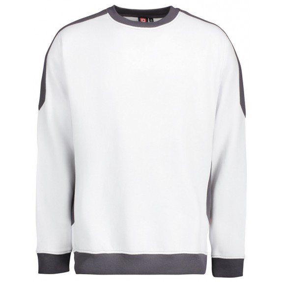 Pro Wear ID 0362 Pro Wear ID Sweatshirt Contrast White