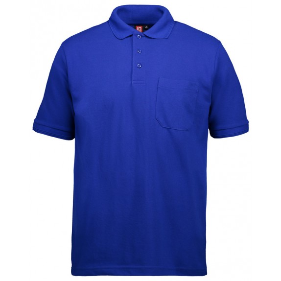 Pro Wear ID 0520 Mens' Classic Polo Shirt Pocket Royal Blue