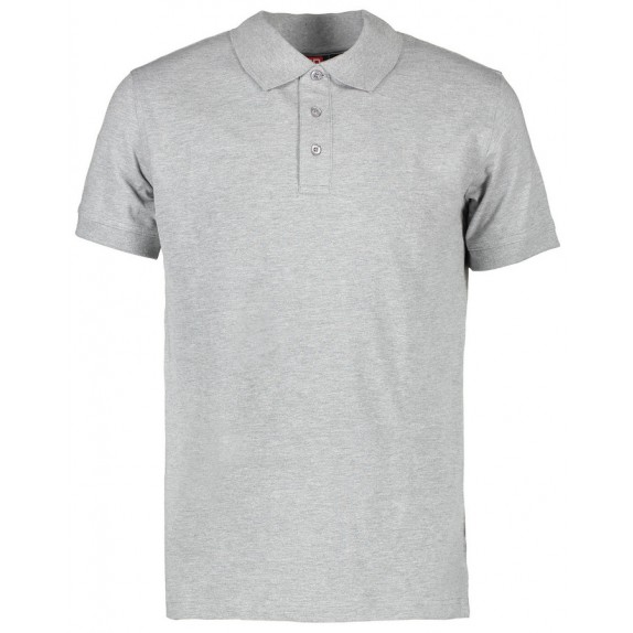 Pro Wear ID 0525 Stretch Polo Shirt Grey Melange