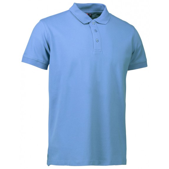 Pro Wear ID 0525 Stretch Polo Shirt Light Blue