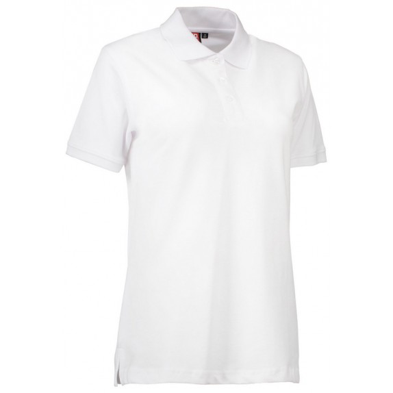 Pro Wear ID 0527 Stretch Polo Shirt Ladies White