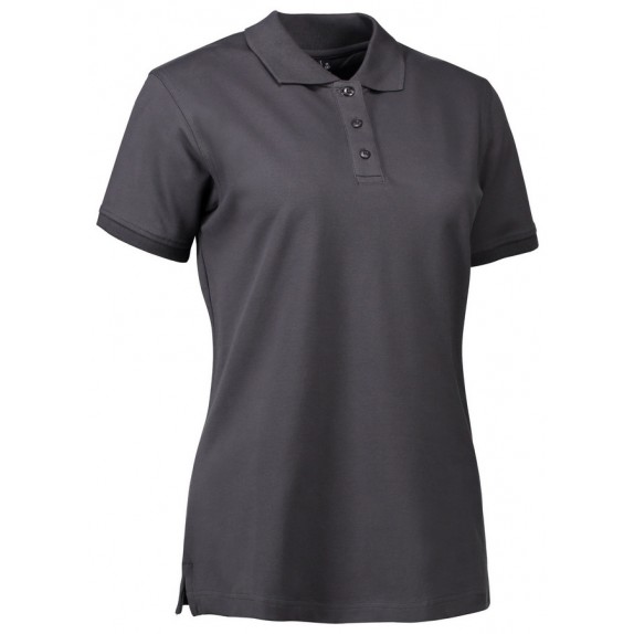 Pro Wear ID 0527 Stretch Polo Shirt Ladies Charcoal