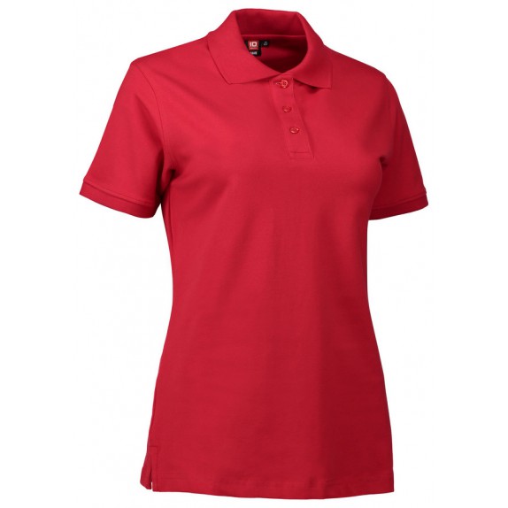 Pro Wear ID 0527 Stretch Polo Shirt Ladies Red