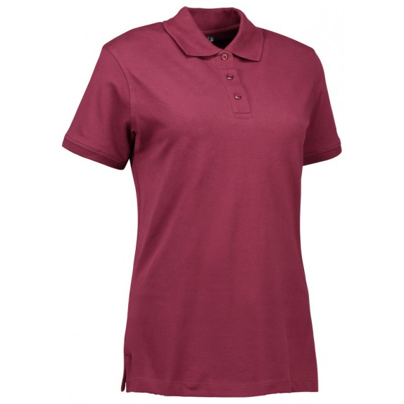 Pro Wear ID 0527 Stretch Polo Shirt Ladies Bordeaux