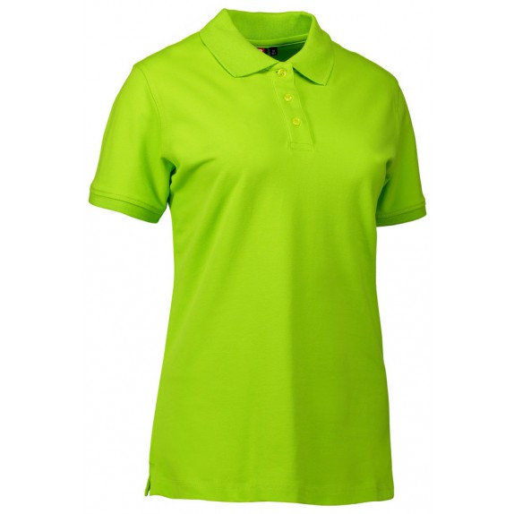 Pro Wear ID 0527 Stretch Polo Shirt Ladies Lime