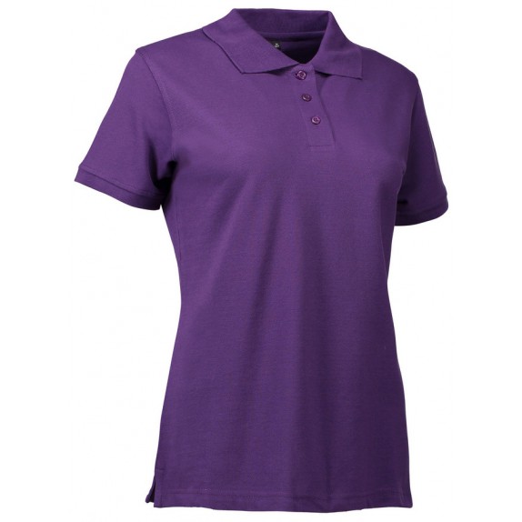 Pro Wear ID 0527 Stretch Polo Shirt Ladies Purple