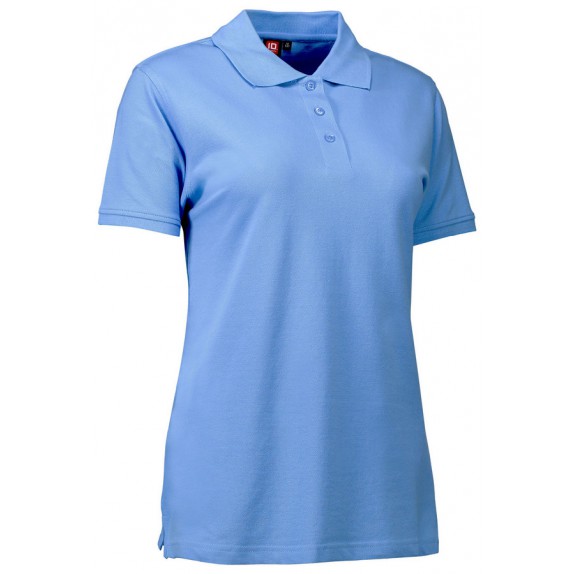 Pro Wear ID 0527 Stretch Polo Shirt Ladies Light Blue