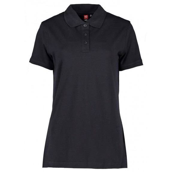 Pro Wear ID 0527 Stretch Polo Shirt Ladies Black