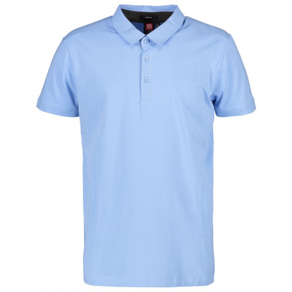 Pro Wear ID 0534 Men Business Polo Shirt Stretch Light Blue
