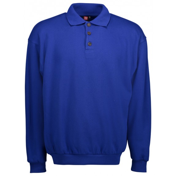 Pro Wear ID 0601 Men Classic Polo Sweatshirt Royal Blue