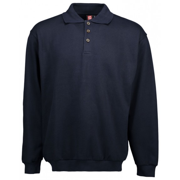 Pro Wear ID 0601 Men Classic Polo Sweatshirt Navy