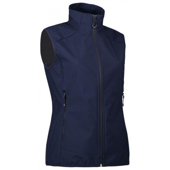 Pro Wear ID 0825 Ladies Functional Soft Shell Vest Navy