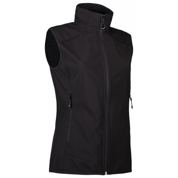 Pro Wear ID 0825 Ladies Functional Soft Shell Vest Black