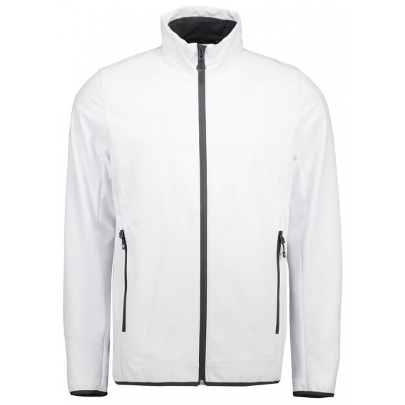 Pro Wear ID 0854 Men Functional Soft Shell Jacket White