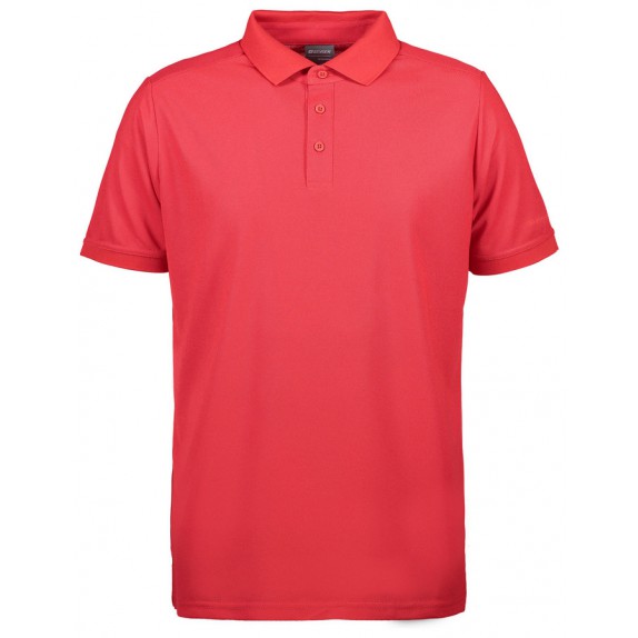 Geyser ID G21006 Man Functional Polo Shirt Red